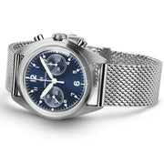 HAMILTON H76409140 Khaki Aviation Pilot Pioneer Mechanical Chrono Karóra